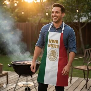 Tricolor Mexican apron Father’s Day gifts - regalos para papa